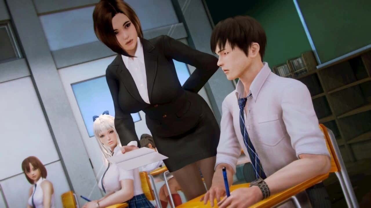 二次元老婆学院_Waifu Academy 分支选择 页面配图 2