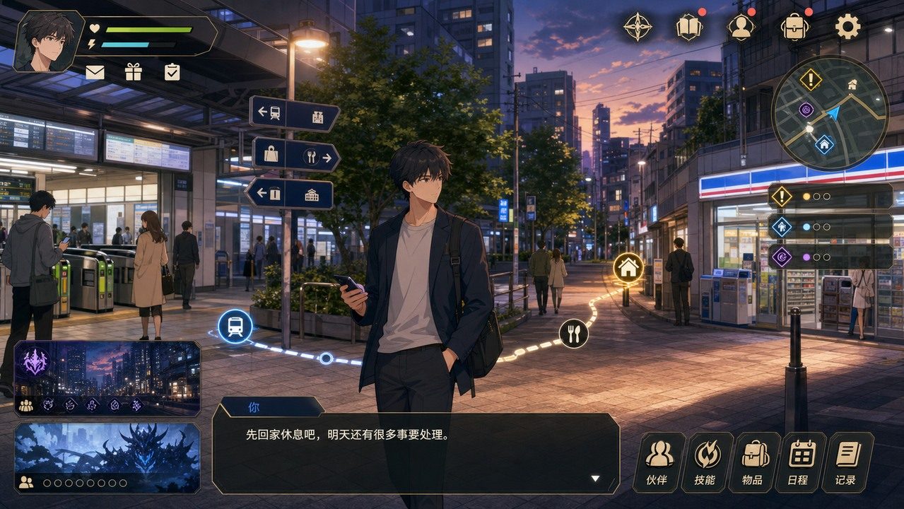 枫酱想回家 短篇ADV 展示图 8